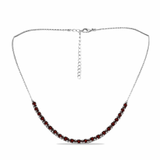  Ezüst Nyaklánc Barton Gránáttal, Y60498 nyaklánc