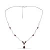  Ezüst Nyaklánc Barton Gránáttal, Y60598