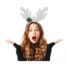  Ezüst Silver agancs fejpánt 17 cm jelmez