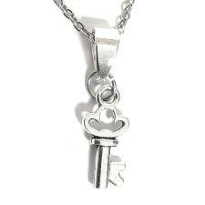  Ezüstkulcs medál lánccal vagy kulcstartóval medál