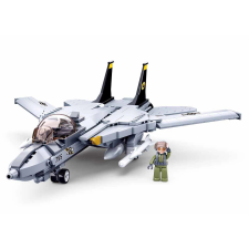 F-14 Tomcat vadászrepülő modell - Sluban építőkocka barkácsolás, építés