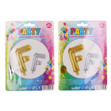 F alakú lufi party kellék