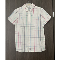  F&amp;F kockás fiú ing - 158 (ÚJ)