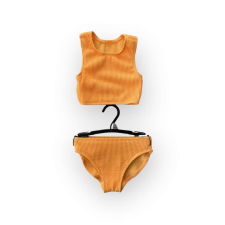 F&F narancssárga kislány bikini - 116 (ÚJ) fürdőruha, bikini