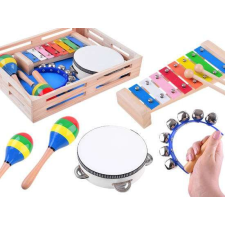  Fa 4 az egyben hangszerek babáknak és a kicsiknek játékhangszer