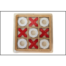  Fa Amőba / Tic Tac Toe / IX-OX ( piros - fehér ) fajáték