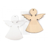  Fa angyalka akasztható - 2 db