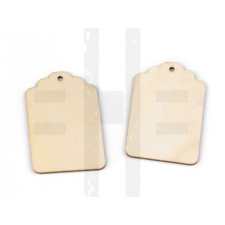  Fa cimke díszítésre - 5 db dekorációs kellék