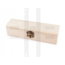  Fa doboz díszítésre - 5,5 x 18,5 cm dekorációs kellék