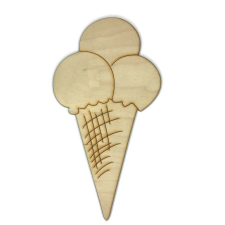  Fa fagyi - gombócos - 24cm dekorációs kellék