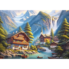 Fa falu puzzle 260 darab puzzle, kirakós