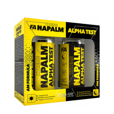 FA (Fitness Authority) NAPALM Alpha Test (AM PM Formula) 240 tabs (2x120 tabs) (240 Tabletta) vitamin és táplálékkiegészítő