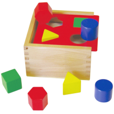 Fa formabedobó játék puzzle, kirakós