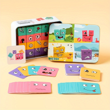  Fa Gyerekek Arc Kirakó Puzzle Építőkocka Készlet Kreatív Játékhoz puzzle, kirakós