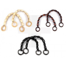  Fa gyöngy táskafül - 2 db dekorációs kellék