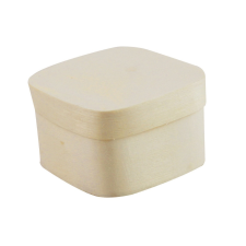 Fa háncsdoboz 5cm x 5cm x 3cm dekorálható tárgy