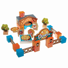  Fa Játék Pizzéria - CUBIKA fajáték