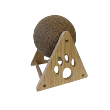  Fa kaparógömb macskáknak – természetes jutakötél borítással macskabútor