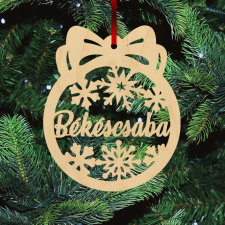  Fa karácsonyfadísz - Békéscsaba karácsonyfadísz