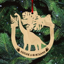 Fa karácsonyfadísz - Brachiosaurus karácsonyfadísz
