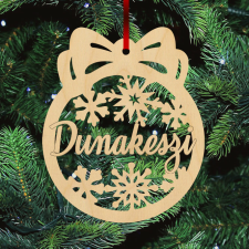  Fa karácsonyfadísz - Dunakeszi karácsonyfadísz