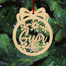  Fa karácsonyfadísz - Győr karácsonyfadísz