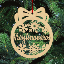  Fa karácsonyfadísz - Krisztinaváros karácsonyfadísz