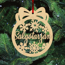  Fa karácsonyfadísz - Salgótarján karácsonyfadísz