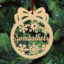  Fa karácsonyfadísz - Szombathely karácsonyfadísz