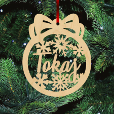  Fa karácsonyfadísz - Tokaj karácsonyfadísz
