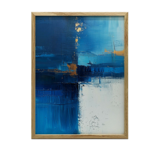 FA KERETES PLAKÁT FALRA THE PEACE OF SAPPHIRE 50X70 CM MATT PAPÍR grafika, keretezett kép
