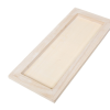  Fa keretes tálca fehér 35x15cm