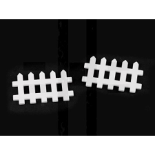  Fa kerítés - 12 db dekorációs kellék