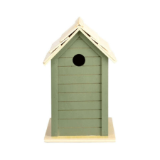  Fa madárház cinegéknek, mentazöld madár kalitka