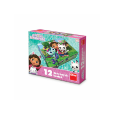  Fa mesekocka 12 db - Gabi babaháza puzzle, kirakós