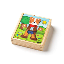  Fa öltöztetős játék - Kutya - 90016 kreatív és készségfejlesztő