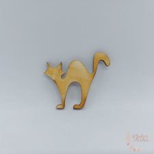  Fa púpos hátú macska dekoráció