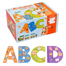 Fa puzzle ábécé fajáték