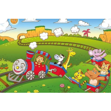 Fa Puzzle Állatos Vonat 25 Darabos puzzle, kirakós
