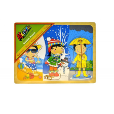  Fa puzzle - évszakok puzzle, kirakós
