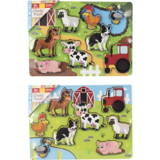 Fa puzzle gyerekeknek - Farm állatok puzzle, kirakós