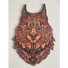  Fa puzzle gyerekeknek - hiúz puzzle, kirakós