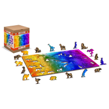 fa puzzle madárparadicsom 2 az 1-ben puzzle, kirakós