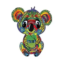 Fa puzzle, színes A3 méretű 172 db-os (koala) puzzle, kirakós