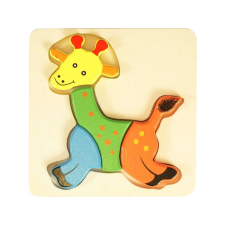 Fa puzzle - zsiráf - számos puzzle, kirakós