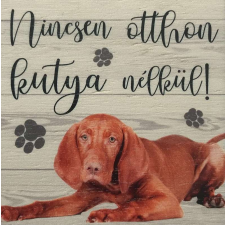  Fa tábla - Vizsla dekorációs kellék