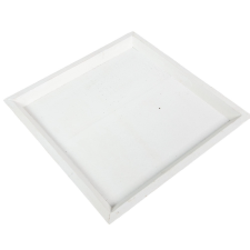  Fa tálca fehér 30x30cm dekorációs kellék