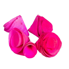  Fa tölcsér virág 5cm rózsaszín 8,5dkg/csomag dekorációs kellék