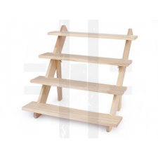  Faállvány lépcsős dekorációs kellék