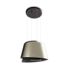 Faber BELLE PLUS GOLD/WARM DG MATT KL Sziget páraelszívó LED világítás 1 db motor, 610 m3/h, 46-65 dB zajszint, 70 cm széles, A Energiaosztály